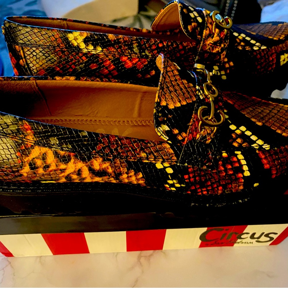 Circus by Sam Edelman Snake print Loafers